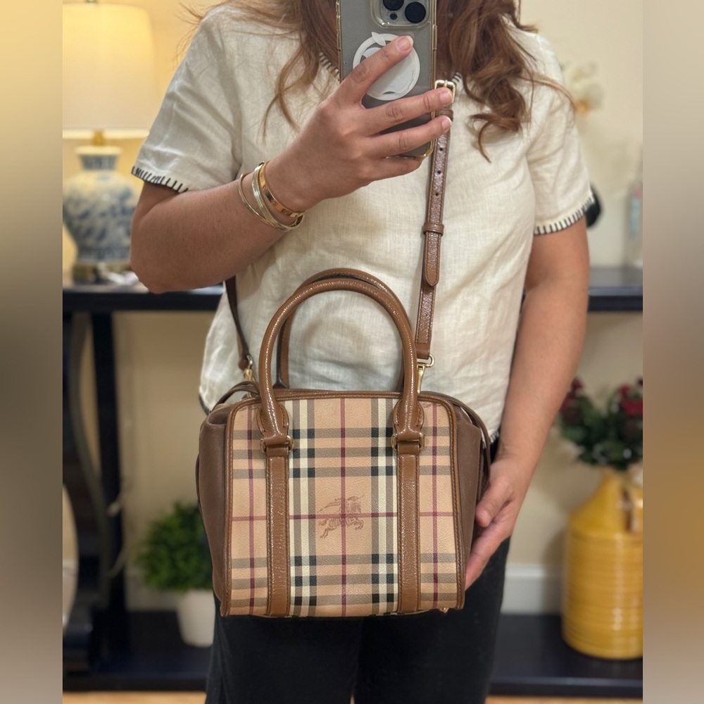 S O L Dburberry Two Way Draw String Bag - image 1